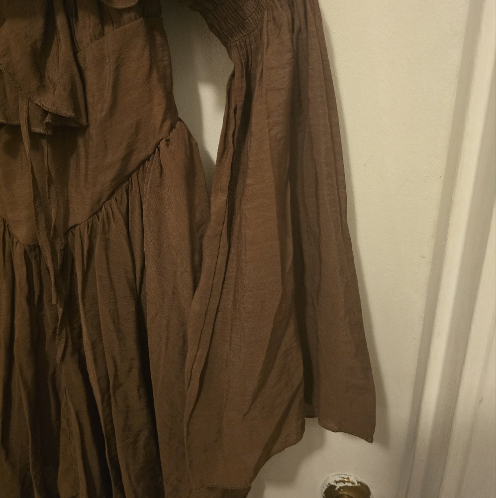Cider Woven Secret Magic Long Sleeve Playsuit Small NWOT - Picture 9 of 9